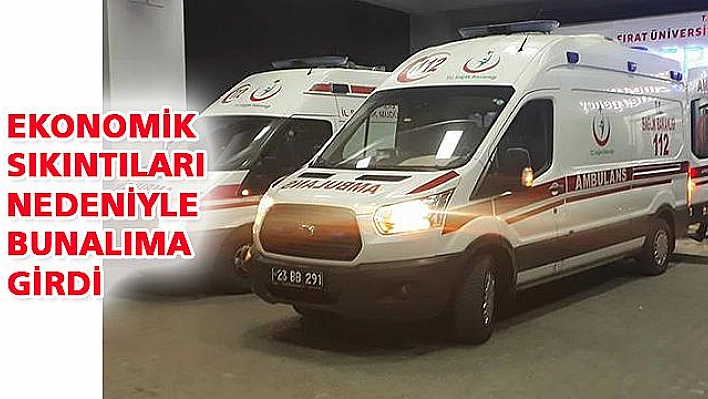 EVİN ÇATISINA ÇIKARAK KENDİNİ ASTI