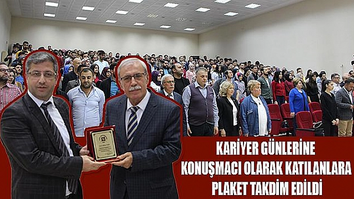 KARİYER GÜNLERİ PROGRAMI DÜZENLENDİ