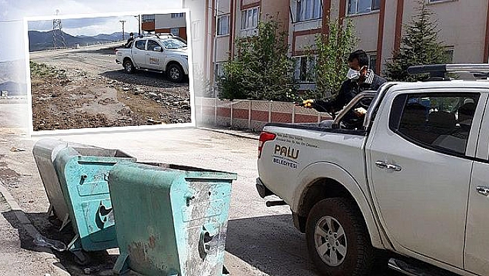 PALU'DA HAVALARIN ISINMASIYLA İLAÇLAMA ÇALIŞMALARI BAŞLADI