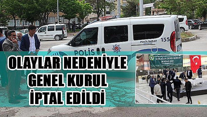 SEÇİMDE KAVGA ÇIKTI, SANDALYELER HAVADA UÇUŞTU