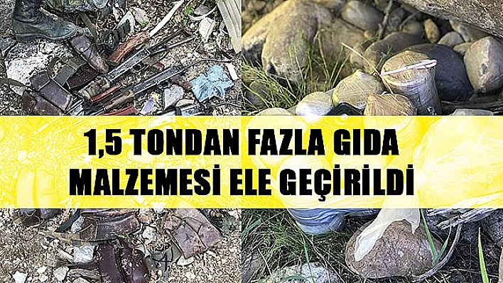 TUNCELİ'DE 9 SIĞINAK İMHA EDİLDİ