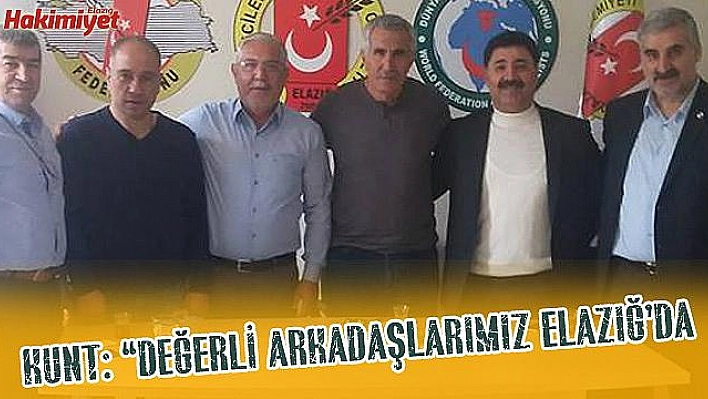 AFF Başkanı Kunt Elazığ'da