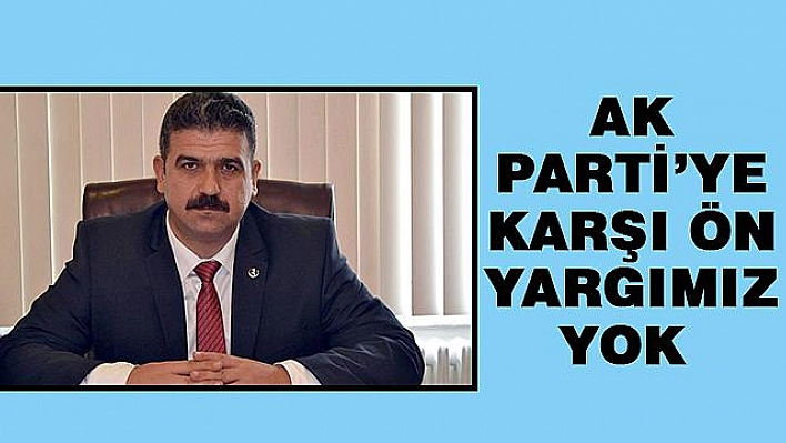 'DESTİCİ KENDİSİ İÇİN PARTİYİ SATTI'