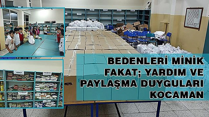 Harçlıklarıyla Ramazan Paketi Yaptırdılar