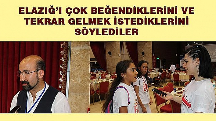 İzmirli Öğrenciler Elazığ'a Hayran Kaldı