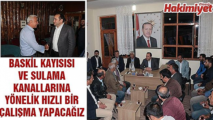 AĞAR, BASKİL İLÇESİNİ ZİYARET ETTİ