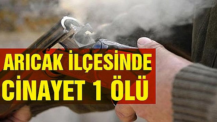  ELAZIĞ'DA CİNAYET: 1 ÖLÜ