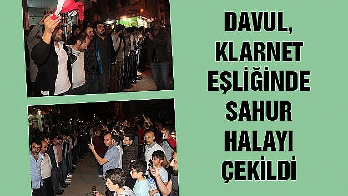 ELAZIĞ'DA DAVULLU KLARNETLİ SAHUR HALAYI