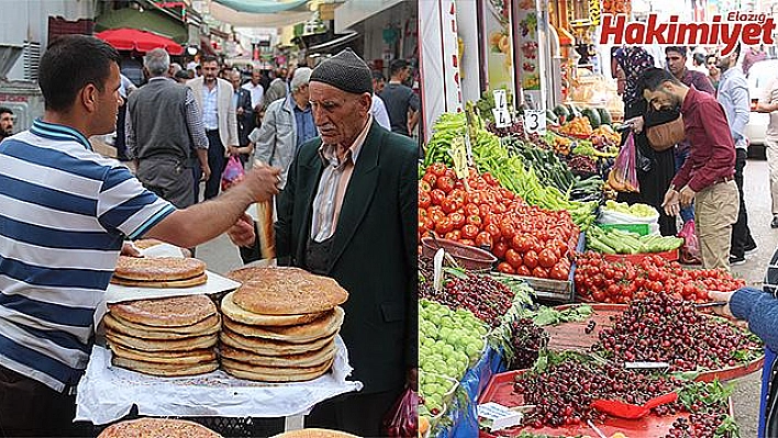 ELAZIĞ KAPALIÇARŞI'DA RAMAZAN BEREKETİ