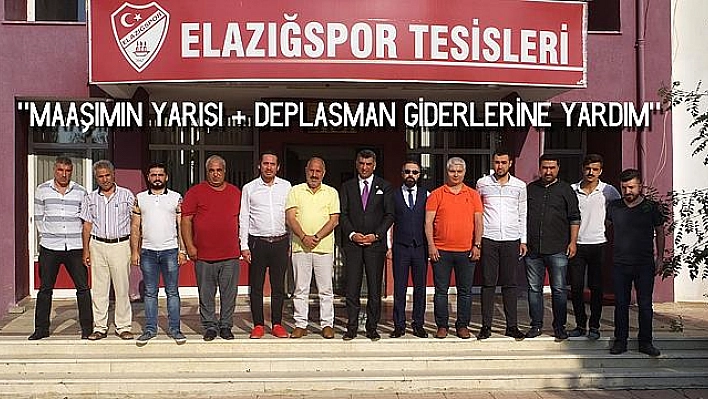 Erol'dan Elazığspor Tesisleri'ne ziyaret