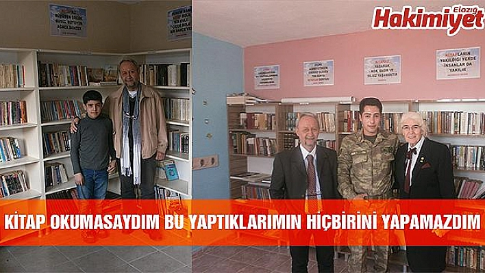 HAYATINI KÜTÜPHANE OLUŞTURMAYA ADADI