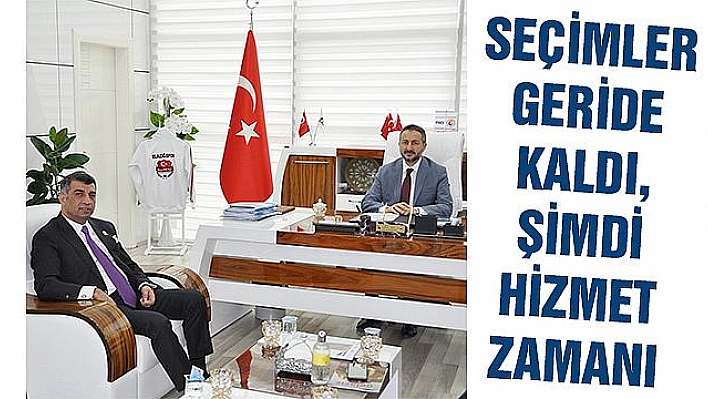 İLİMİZE BİRLİKTE SAHİP ÇIKARAK ÖNEMLİ HİZMETLER YAPACAĞIZ