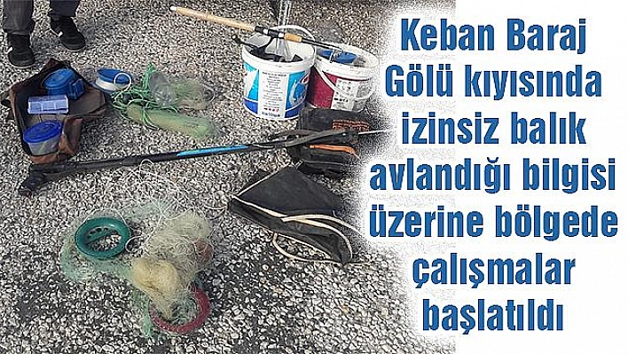 KEBAN'DA KAÇAK AVCILARA YÖNELİK DENETİMLER