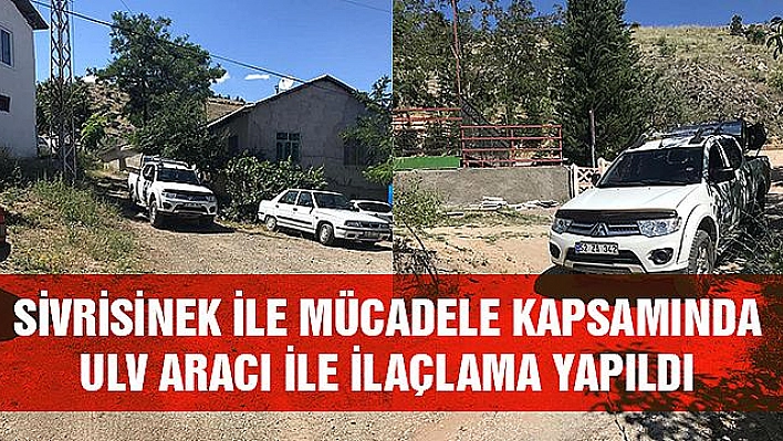 KEBAN'IN KÖYLERİNDE İLAÇLAMA YAPILDI