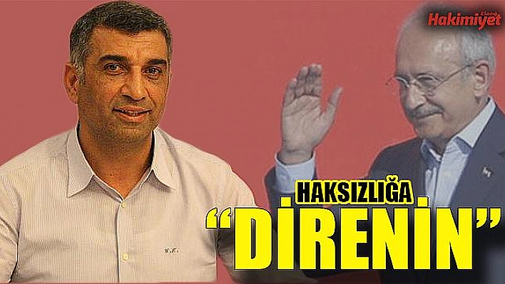 'Koltuk adamı olanlar bugün Ankara'da, ben halk adamı olarak halen Elazığ'dayım'