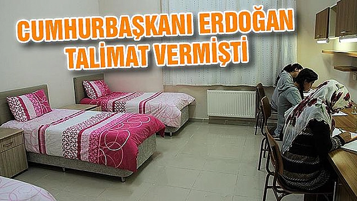 KYK YURT­LA­RIN­DA KALAN ÖĞ­RENCİLER­DEN YAZIN ÜCRET ALIN­MA­YA­CAK