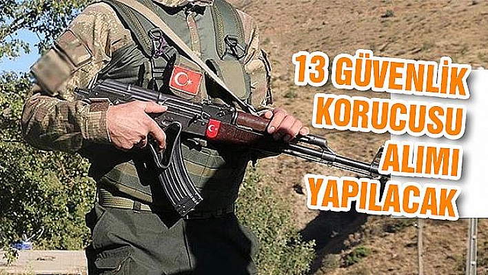 PALU KAYMAKAMLIĞI GÜVENLİK KORUCUSU ALIMI YAPACAK