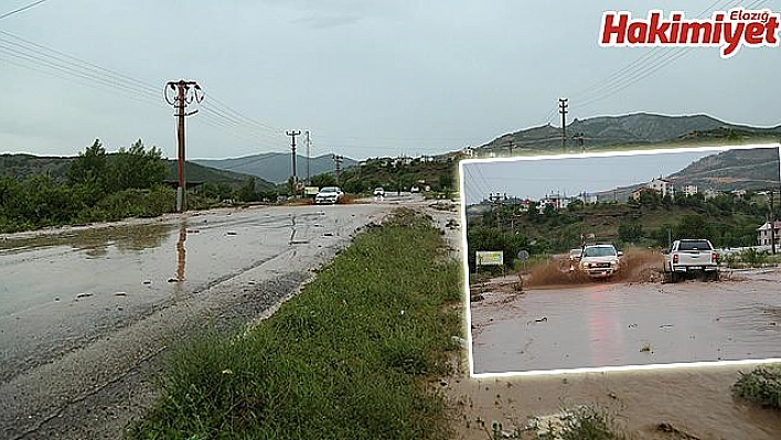 TUNCELİ'DE SAĞANAK ETKİLİ OLDU