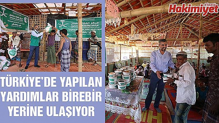 Ülkemizden Giden Yardımlar, Arakanlıları Hayatta Tutuyor