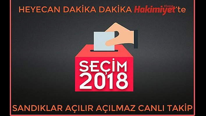 YSK SEÇİM YASAĞINI KALDIRDI... İşte Sonuçlar: