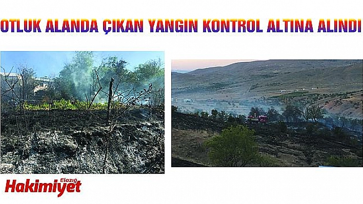 100 DÖNÜM ARAZİ ZARAR GÖRDÜ