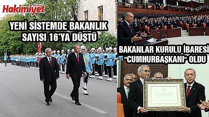 TÜRKİYE'DE YENİ DÖNEM