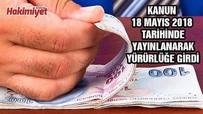 Elazığ Defterdarlığından Yapılandırma Kanunu Açıklaması