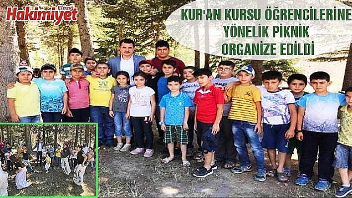 KEBAN'DA KUR'AN KURSU ÖĞRENCİLERİ PİKNİK YAPTI