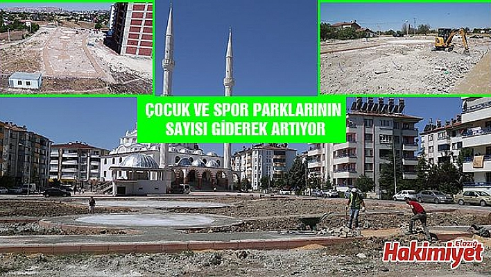 MAHALLELERE YENİ PARKLAR KAZANDIRILIYOR