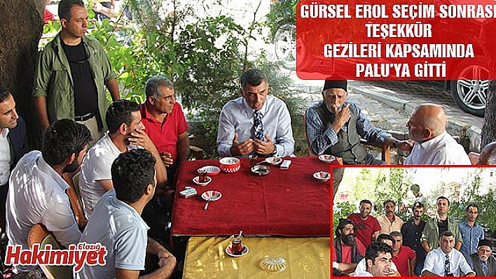 MİLLETVEKİLİ EROL 'BİZE OY VEREN VERMEYEN HERKESİN SORUNLARINA ÇÖZÜM BULMAK ASLİ GÖREVİMİZ'