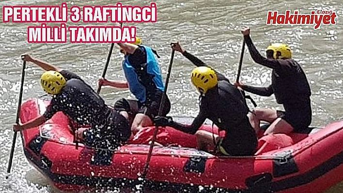 Pertekli Kadın Raftingciler Milli Takımda