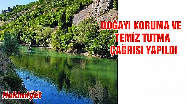 TUNCELİ'DE DOĞAYI TEMİZ TUTALIM ÇAĞRISI