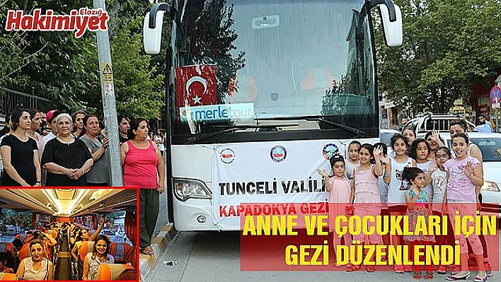 TUNCELİLİ ANNE VE ÇOCUKLARI KAPADOKYA'YI GEZECEK