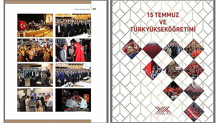 YÖK'TEN '15 TEMMUZ VE TÜRK YÜKSEKÖĞRETİMİ' KİTABI