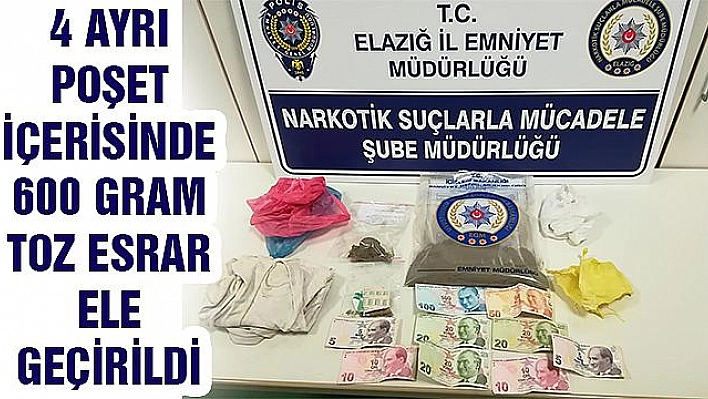 5 ŞÜPHELİ UYUŞTURUCUYU GÖMERKEN YAKALANDI 