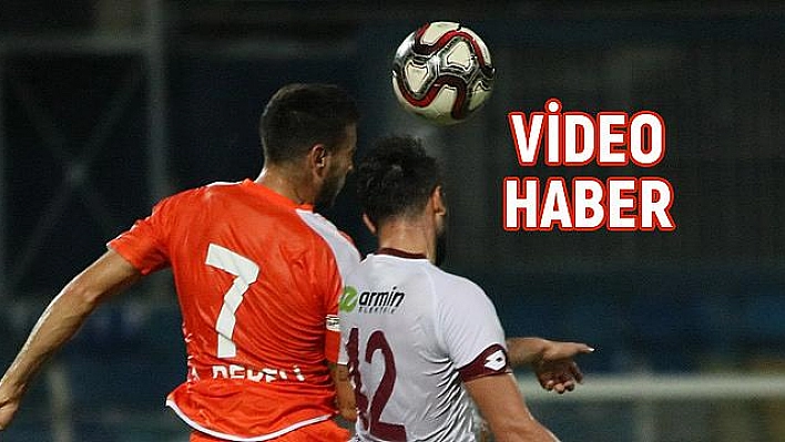 ADANASPOR - ELAZIĞSPOR: 1-1 (ÖZET)