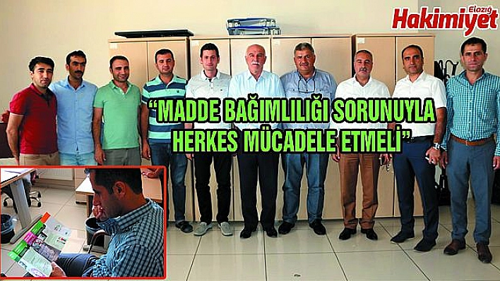 ELAZIĞ'DA, 'TÜRKİYE BAĞIMLILIKLA MÜCADELE EĞİTİCİ EĞİTİMİ'