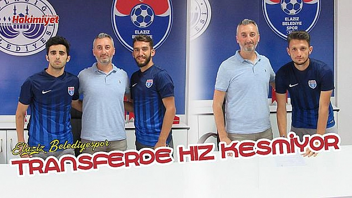 Elaziz Belediyespor'dan 3 kiralık imza!