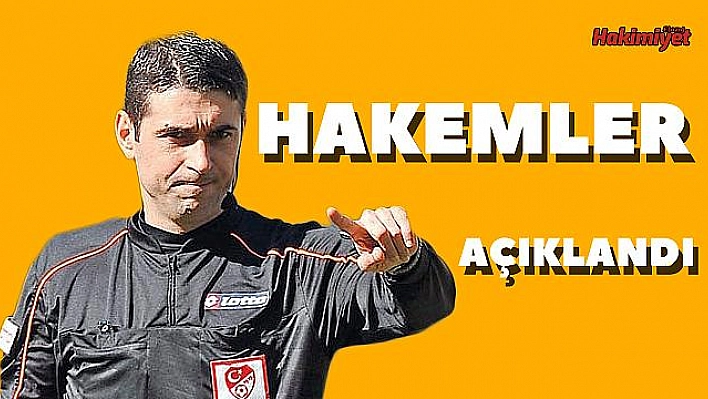 Gakgoş'a İzmir hakemi