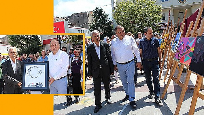 ŞEHİT POLİS FETHİ SEKİN'İN BABASI GÖRELE'DE KERMES AÇILIŞINA KATILDI