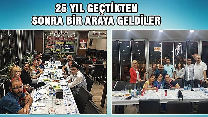 25 YILDAN SONRA BİRBİRLERİNE KAVUŞTULAR