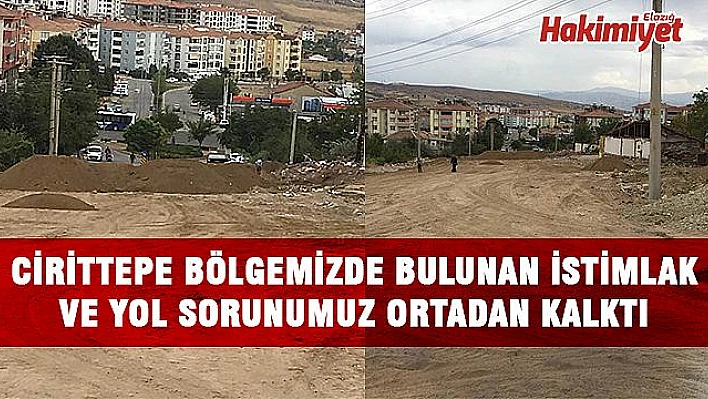 ATLAN: ''İSTİMLAK VE YOL SORUNUMUZ ORTADAN KALKTI''