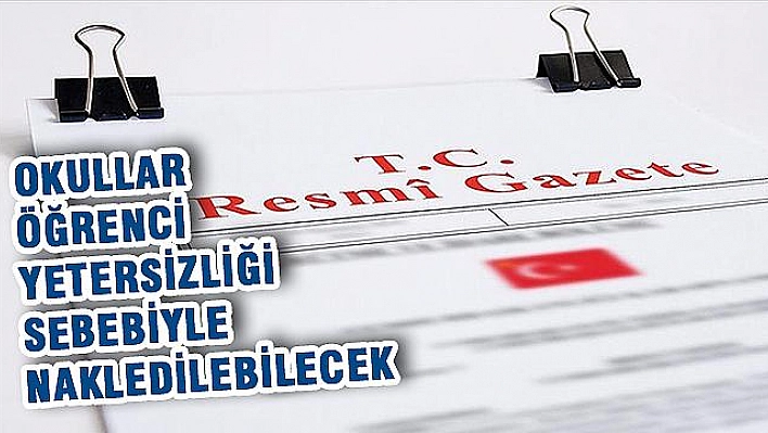 EĞİTİM KURUMLARININ AÇILMASINA YENİ DÜZENLENME