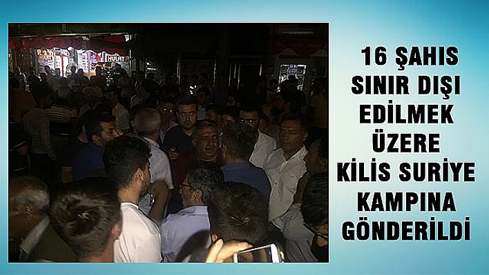 ELAZIĞ'DA 16 SURİYE UYRUKLU ŞAHIS KAMPA GÖNDERİLDİ  