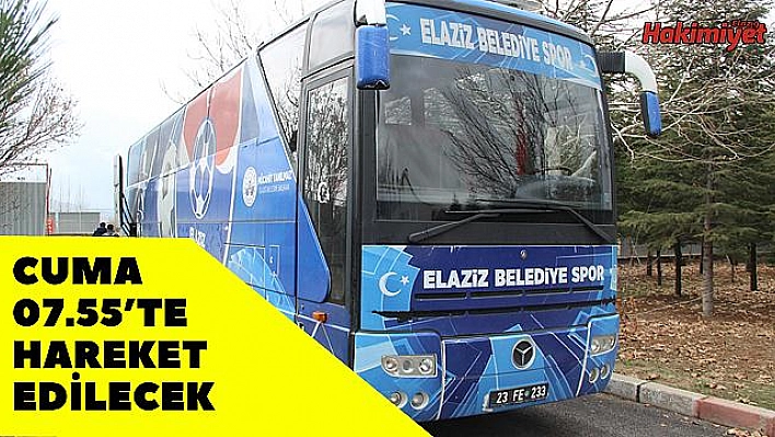 Elaziz Belediyespor Cuma gidiyor