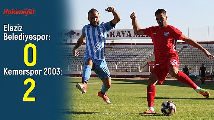 Elaziz Belediyespor kayıpla başladı!