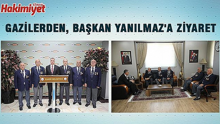 GAZİLERDEN, BAŞKAN YANILMAZ'A ZİYARET