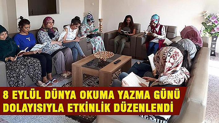 KARAKOÇAN'DA OKUMA ETKİNLİĞİ YAPILDI