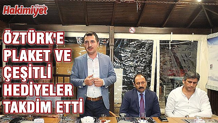 KEBAN KAYMAKAMI ÖZTÜRK'E VEDA YEMEĞİ