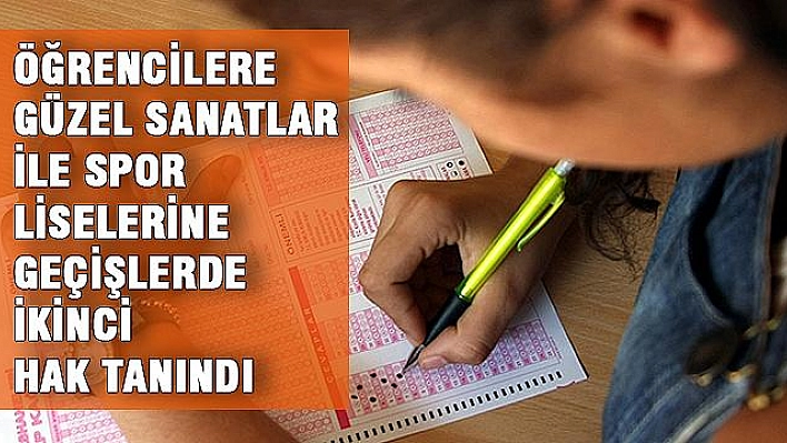 MEB'DEN YETENEKLİ ÖĞRENCİYE LİSELERE YERLEŞTİRMEDE İKİNCİ ŞANS